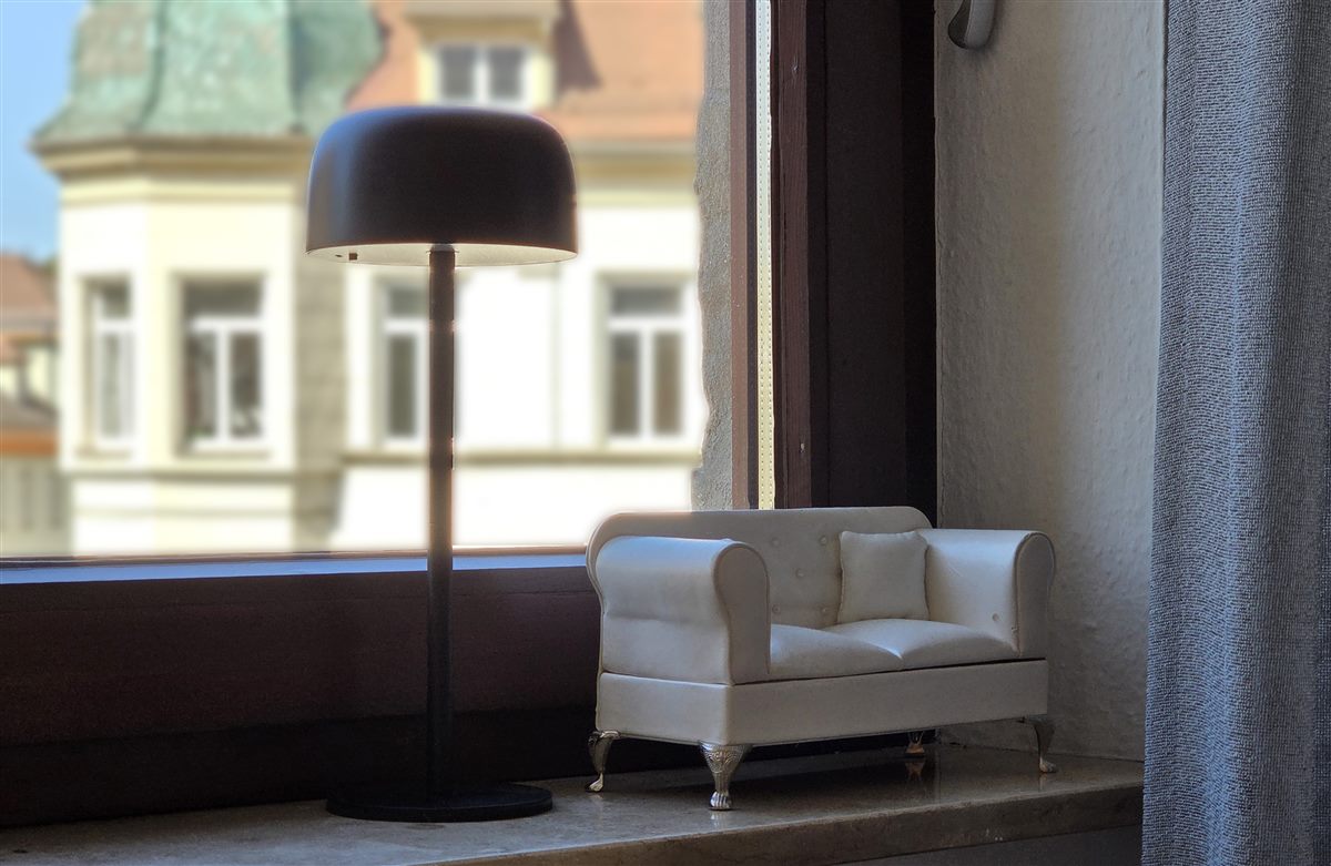 Fensterbank in der Praxis Julia Graebe